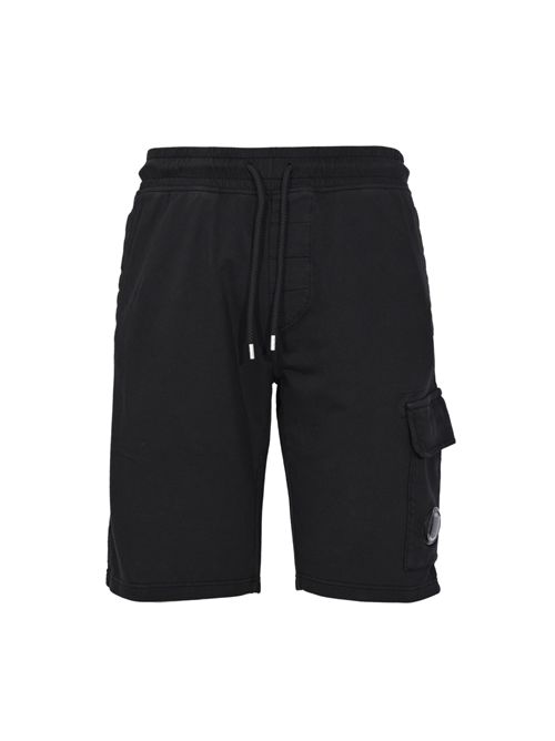 Bermuda in fleece di cotone leggero C.P. COMPANY | RCCMSB704A 002246G999